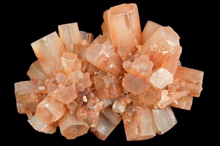 Aragonite Twinned Crystal Cluster - Morocco #122174